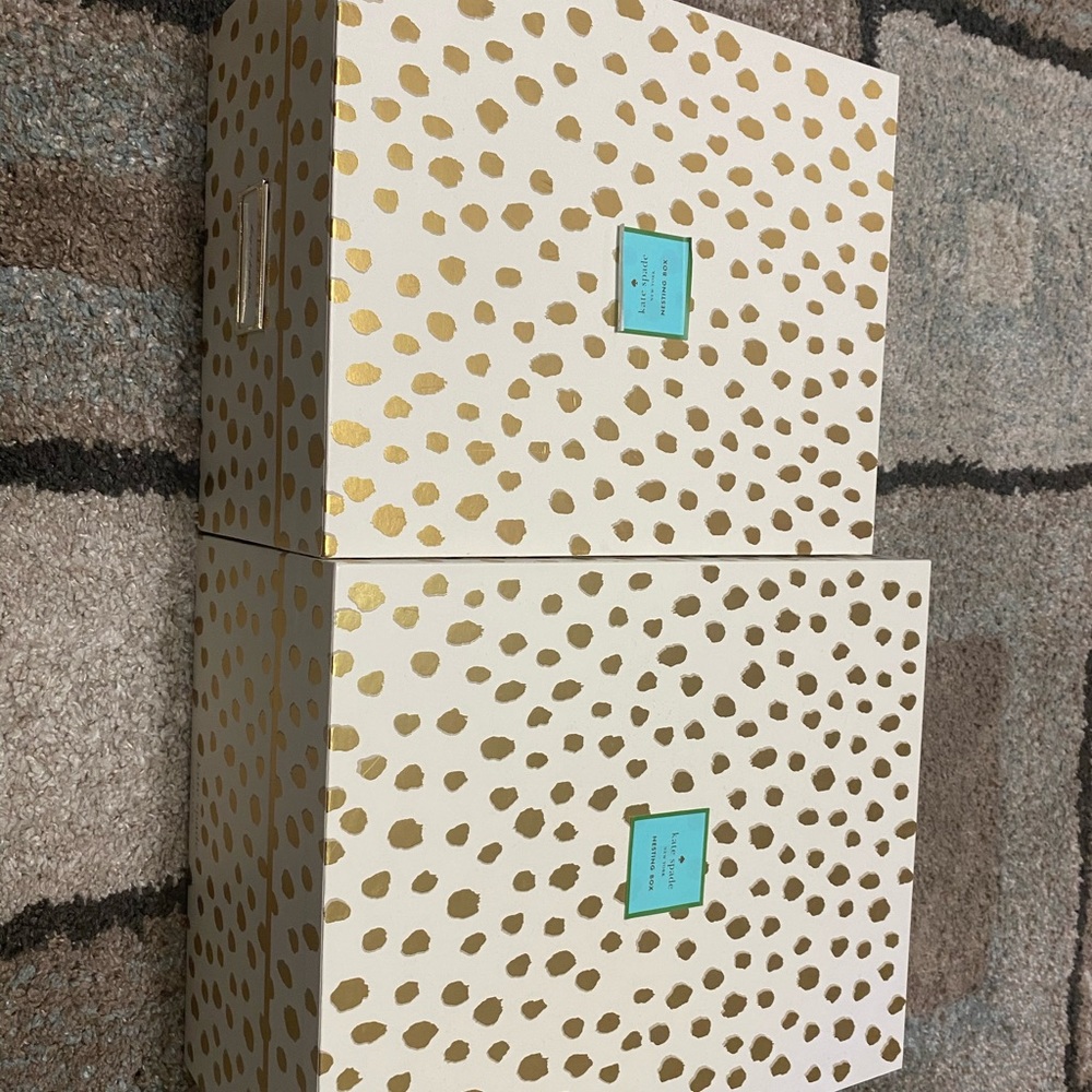 Kate spade nesting boxes.